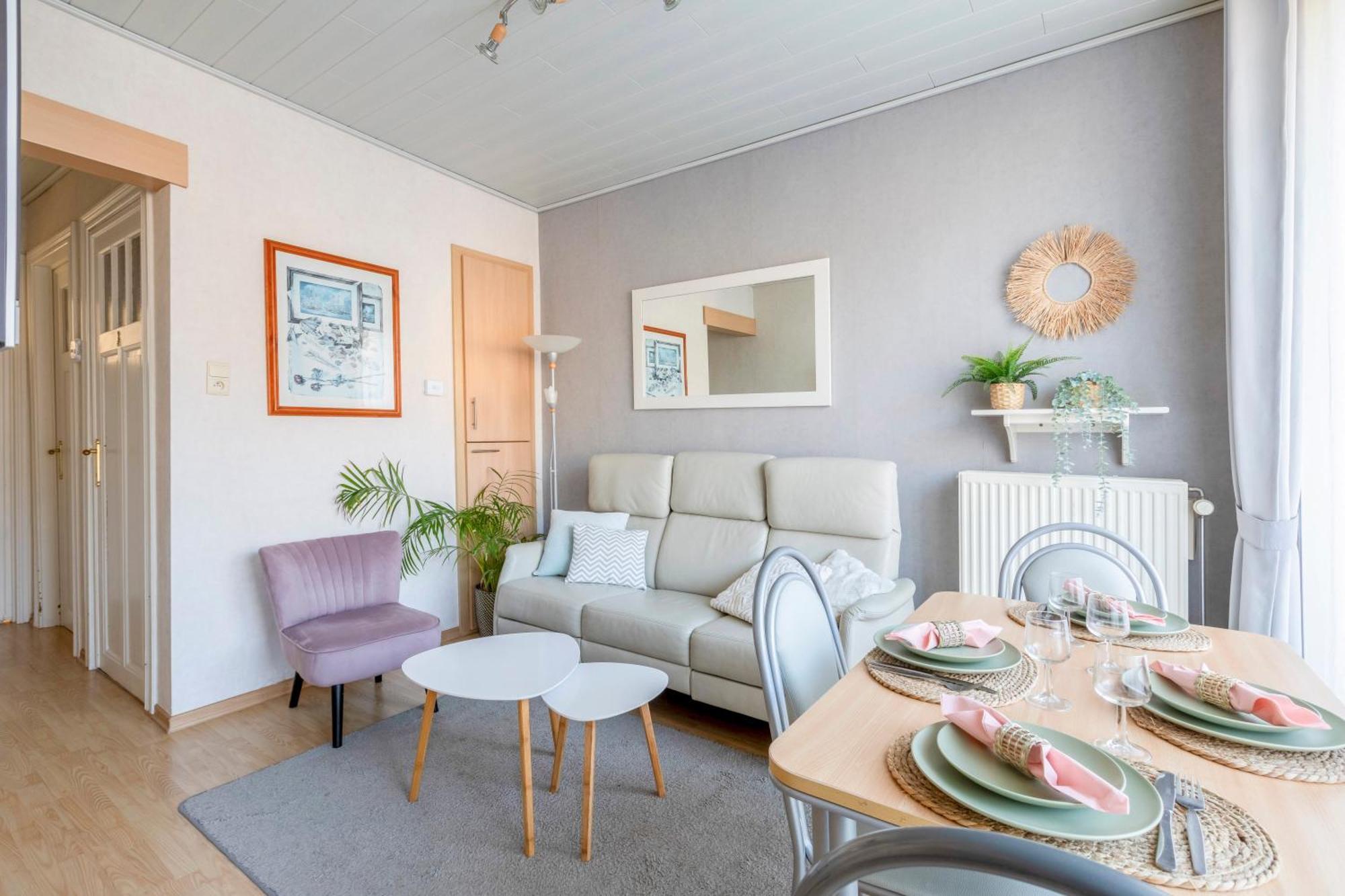 Cosy Apartment 150M From The Beach Blankenberge Esterno foto